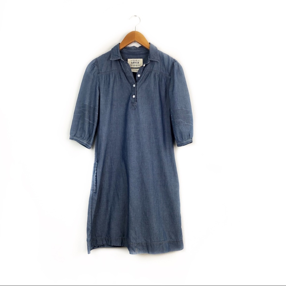 Levi's Womens Vintage Denim Dress Medium Original